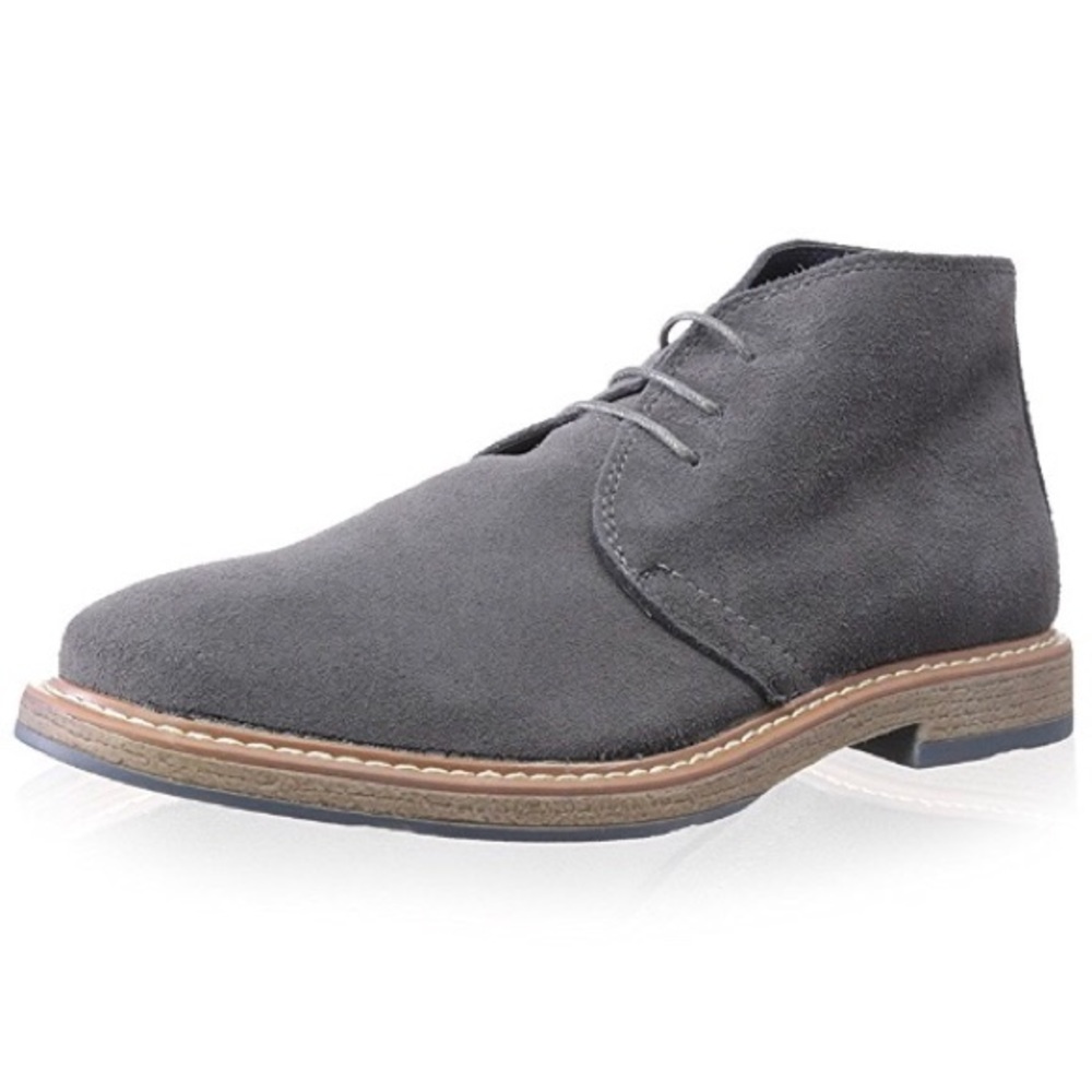 Joseph Abboud “Thomas" Grey Suede Chukka Boots